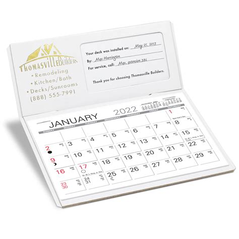 Personalizer Business Card Desk Calendar`- #756| LauderCompany.com