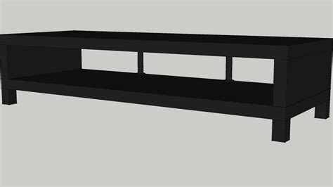 IKEA LACK TV bench black | 3D Warehouse