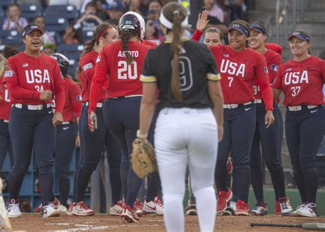 SOFTBALL: Team USA takes 2 from Team Alliance