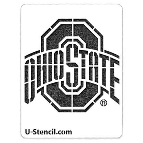 Ohio State University Buckeyes 11" x 14.5" Mini Stencil Kit | Ohio ...