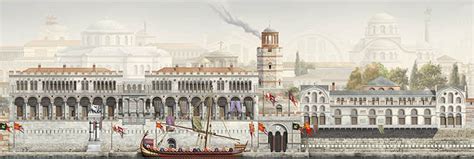 Great Palace of Constantinople in the 12th century - Hagia Sophia History