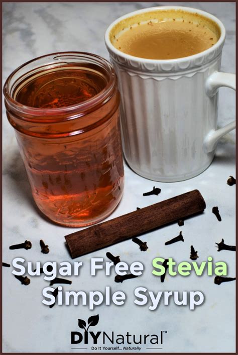 Sugar Free Simple Syrup: A Recipe for Spiced Stevia Simple Syrup