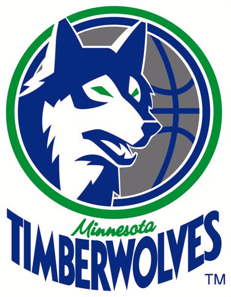 Minnesota Timberwolves Throwback LOGO Vinyl Decal / Sticker 5 Sizes ...