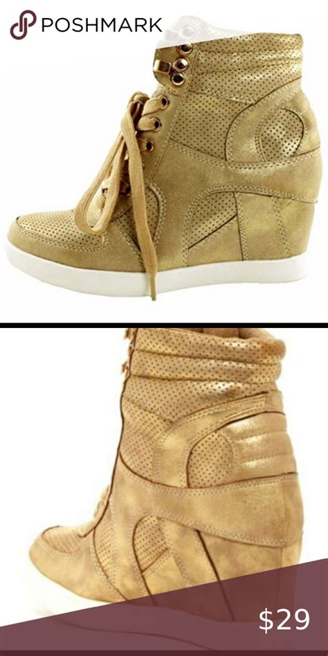 Gold High Top Sneakers Gold High Top Sneakers, Gold High Tops, Plus ...