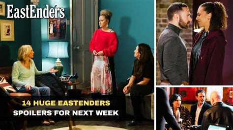 14 huge EastEnders spoilers for next week, January 22 to 25 - YouTube