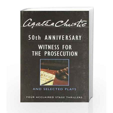 Agatha Christie - Witness for the Prosecution by Agatha Christie-Buy Online Agatha Christie ...