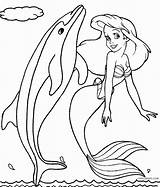 Dolphin And Mermaid Coloring Pages At GetDrawings  Free Download sketch template