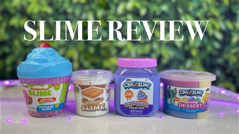 ASMR ~ FIVE BELOW SLIME REVIEW (slime video) - YouTube