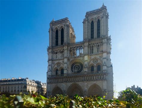 Notre Dame Cathedral a Catholic Cathedral, Famous Landmark in France ...