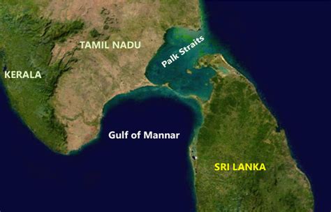 India Sri Lanka Map / Map of India ::Consulate General of India, Jaffna ...