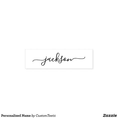 Personalized Name Self-inking Stamp | Zazzle | Self inking stamps, Business stamps, Stamp