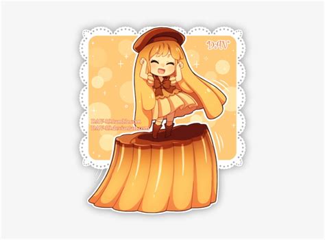 Creme Caramelldansen - Chibi Kawaii Girl Food PNG Image | Transparent PNG Free Download on SeekPNG