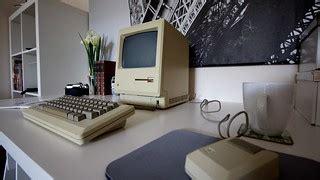 Setup:1984 | I had the 84 Mac out to make a video on MacPain… | Flickr