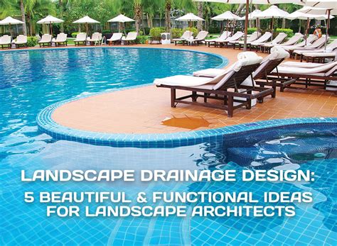 Landscape Drainage Design: 5 Beautiful & Functional Ideas for Landscape Architects