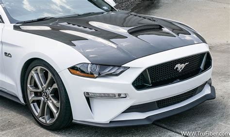 2018-2020 Mustang Ram Air Hood TruFiber A72 (Fits all 18-20 Models) CARBON FIBER