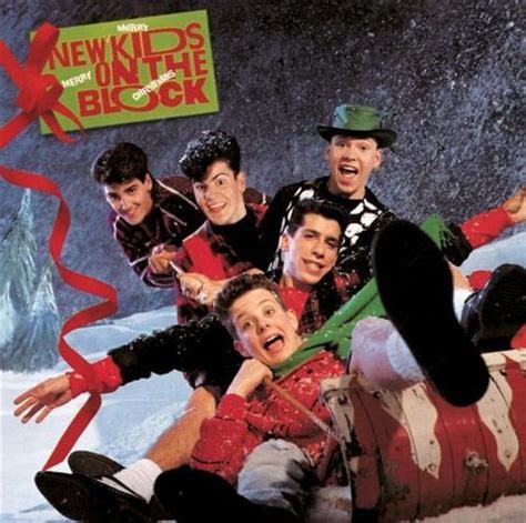 I see your ☆Nsync Christmas album & I raise you the NKOTB Christmas ...