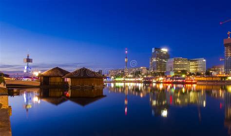 Vienna City and Danube River Stock Image - Image of cityscape, landmark ...