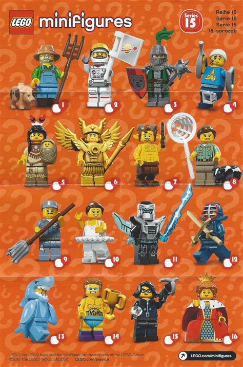 Review: LEGO Minifigures Series 15 - Jay's Brick Blog