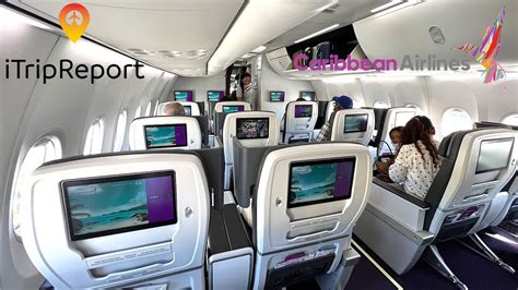 Caribbean Airlines 737 MAX 8 Business Class Trip Report - YouTube