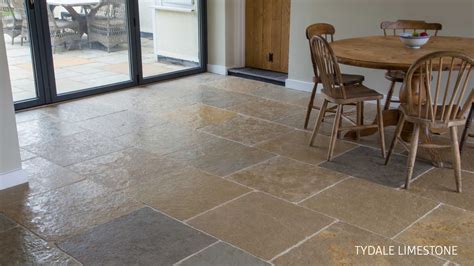 Tydale Tumbled & Semi-Honed Limestone Floor Tiles