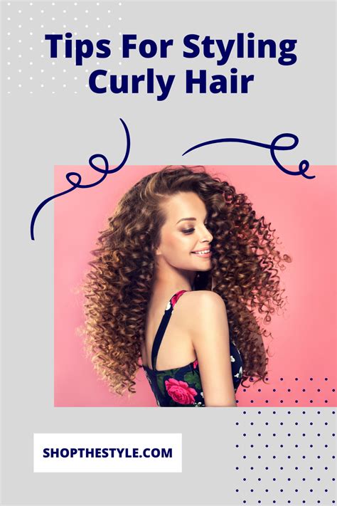 Tips For Styling Curly Hair - Shop The Style