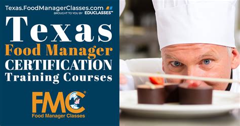 Food Manager Classes | State of Texas | Price: $30 | Online Certification, Permit, License ...