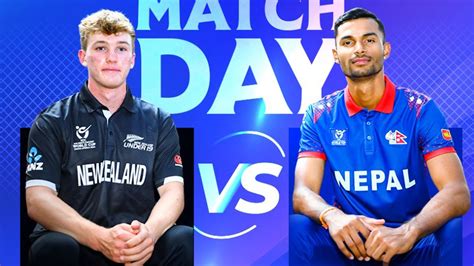 ICC U19 Cricket World Cup Group Stage: Nepal and New Zealand Set for Thrilling Encounter Today ...