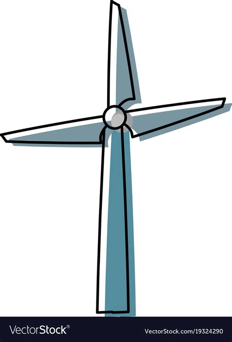 Animated Wind Turbine Cartoon