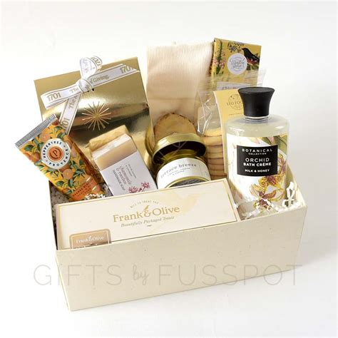 Cream & Golden Gift Box for Her | Gifts by Fusspot