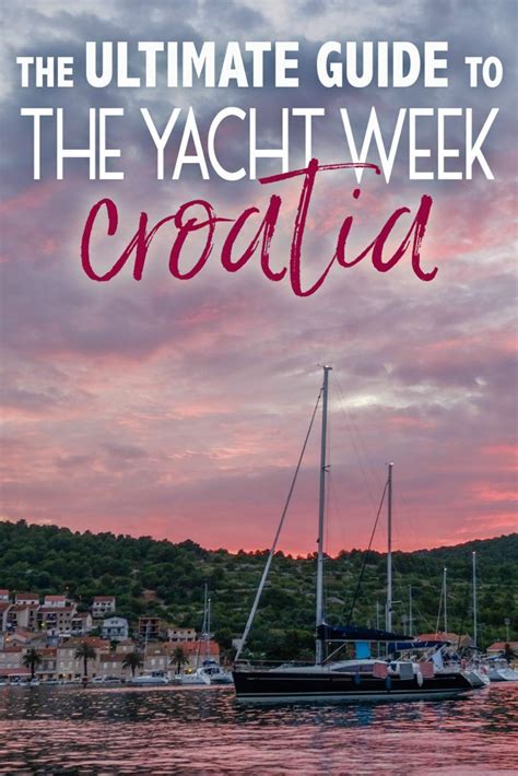 The Ultimate Guide to The Yacht Week Croatia • The Blonde Abroad