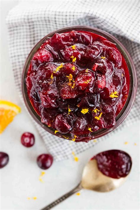 Orange Cranberry Sauce Recipe | Jessica Gavin