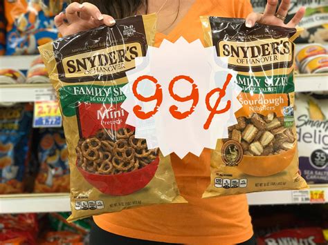 Snyder's of Hanover Pretzels ONLY $0.99 at Kroger! (Reg Price $3.49) - Kroger Krazy