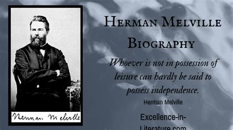 Herman Melville Biography - Excellence in Literature