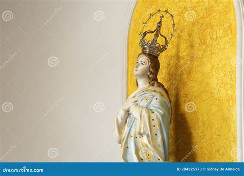 Statue of the Image of Our Lady of the Immaculate Conception Stock ...