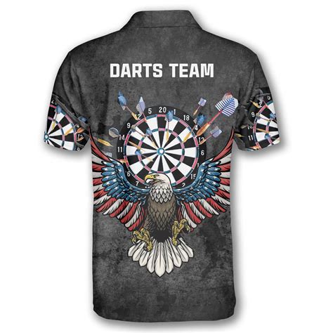 Eagle Grunt Style Custom Darts Shirts for Men - Primesty