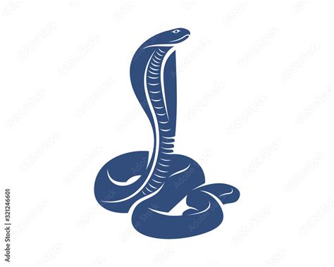 King Cobra snake logo design vector, Animal graphic, Snake design Template illustration Stock ...