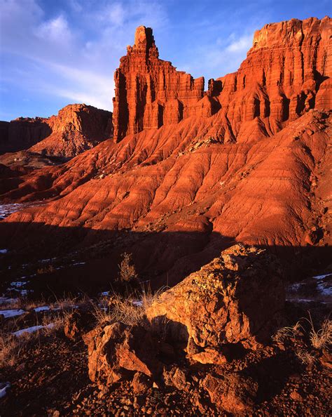 Chimney Rock Sunset Photograph by Ray Mathis - Fine Art America