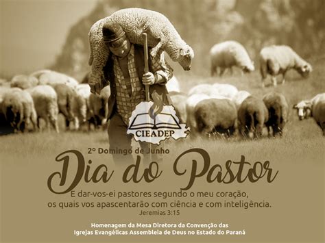 Segundo domingo de junho | Dia do pastor