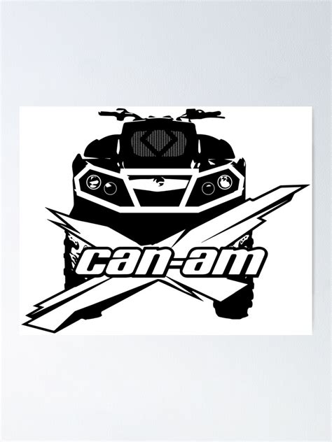 "Can-Am Outlander XMR" Poster for Sale by carvdecarv | Redbubble