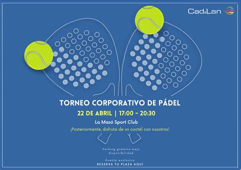 Corporate Padel Tournament | Cad&Lan