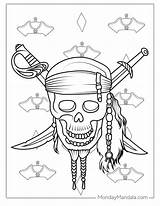 Free Pirates Coloring Pages sketch template
