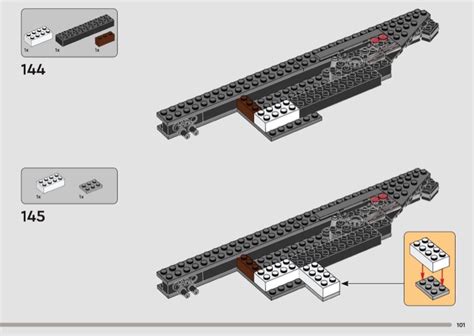 LEGO 75323 The Justifier Instructions, Star Wars - The Bad Batch