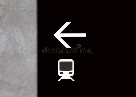 Train station sign board stock image. Image of train - 64943687