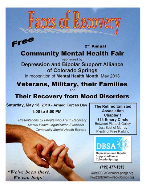 Teller Park ECC: Community Mental Health Fair - Colorado Springs May 18