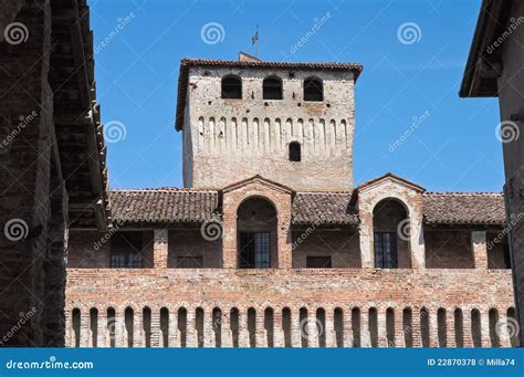 Historical Castle of Emilia-Romagna. Italy. Stock Photo - Image of monumental, manor: 22870378