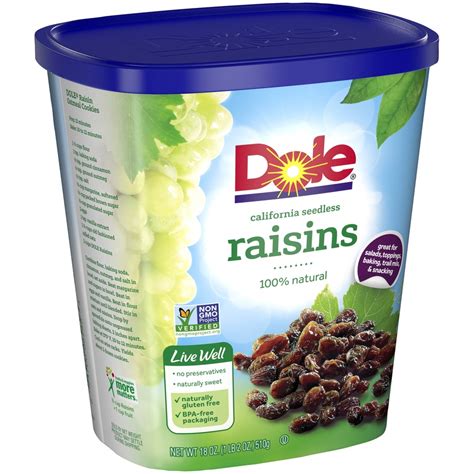 Dole Raisins Dole California Seedless Raisins | Shipt