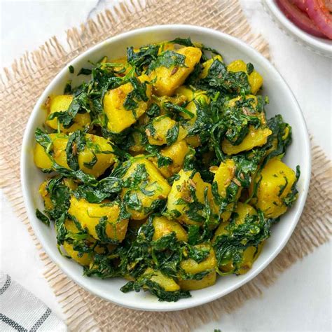 indian methi recipes (fenugreek leaves) - Indian Veggie Delight