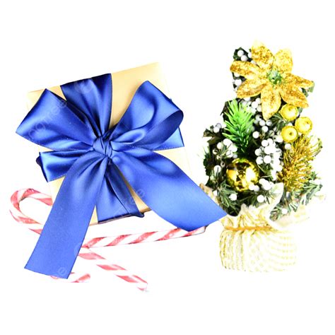 Blue Ribbon Gift Box Christmas Tree Candy, Candy, Christmas Tree, Blue Ribbon PNG Transparent ...