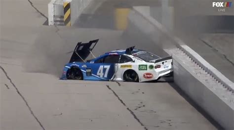 Video: NASCAR Driver Crashes On Lap 1 In First Race Back - The Spun ...