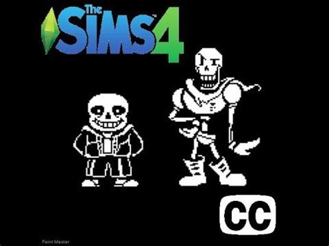 Pin on Sims 4 - Sans and Papyrus from Undertale CC